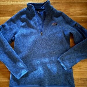 Patagonia 1/4 zip up pullover-size 14 kids